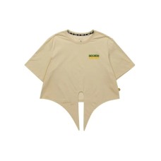 Skechers Drop Shoulder Sleeve T Shirt Women's Irish Cream Бежевый, 2XL
