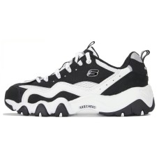 Skechers Sport D'Lites 2.0 Shoes 'Black White' Women's 36