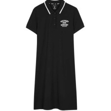 Skechers Short-Sleeved Dresses Women's Carbon Black сажа, M
