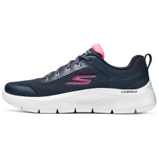 Skechers Go Walk Fle Cushioning Anti-Slip Wear-Resistant Breathability Low-Top Casual Running Shoes Women's Black Red Красно-черный, 39.5