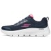 Skechers Go Walk Fle Cushioning Anti-Slip Wear-Resistant Breathability Low-Top Casual Running Shoes Women's Black Red Красно-черный, 39.5