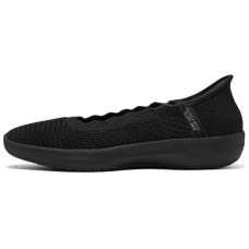 Skechers Hands Free Slip Ins Durable Breathable Low Top Casual Shoes Women's Black Черный, 38