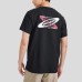 Skechers T Shirt Men's Carbon Black Carbon Black 0018, 2XL