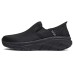 Skechers D'lux Walker Hands Free Slip-Ins Lightweight Low-Top Casual Shoes Men's All Black Черный, 40