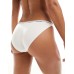 Calvin Klein modern logo string bikini brief in white Белый, M - US 8