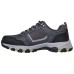 Skechers SKECHERS MENS USA Breathable Support Rebound Low-Top Outdoor Shoes Men's Gray Black Серый, 39.5